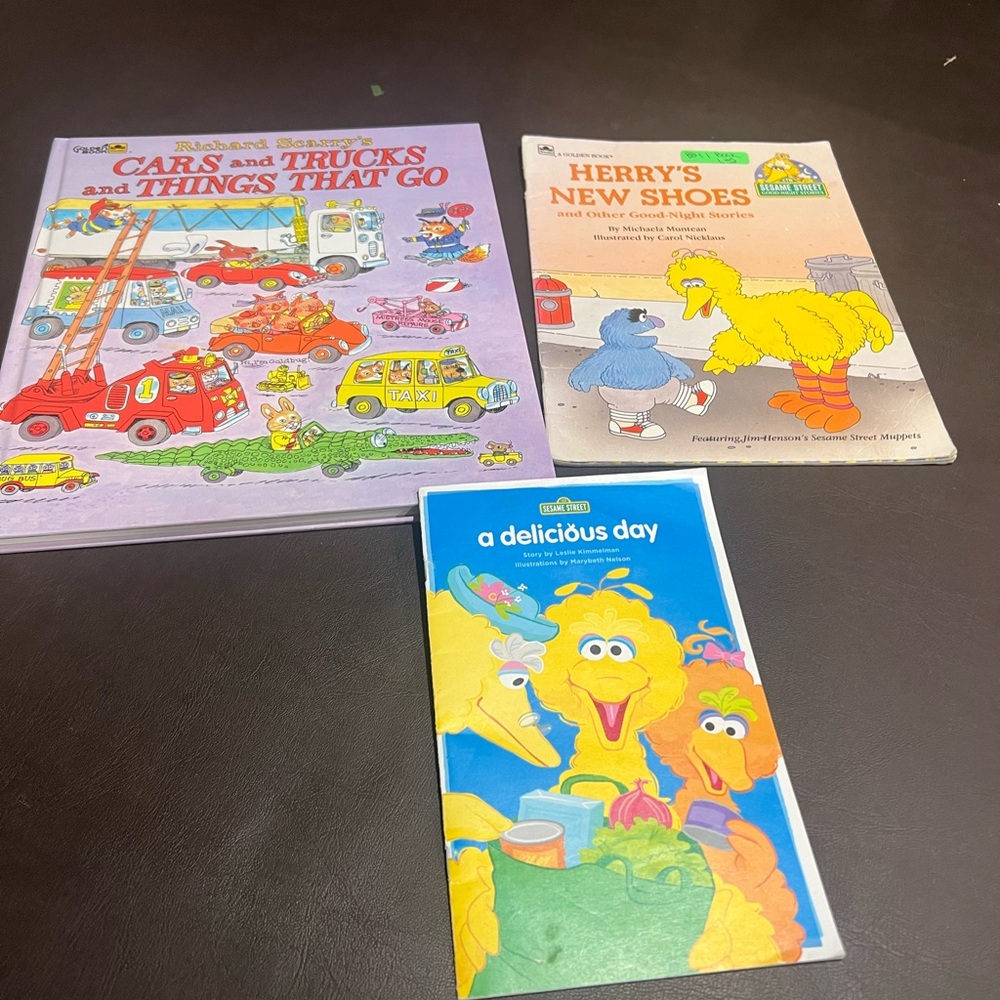 Colorful Kids' Book Set Featuring Beloved Characters